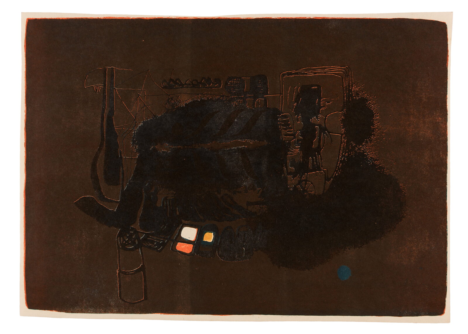 Edition 002  |  1. Lithografie mit Hilfe Riko Debenjaks aus Ljubljana