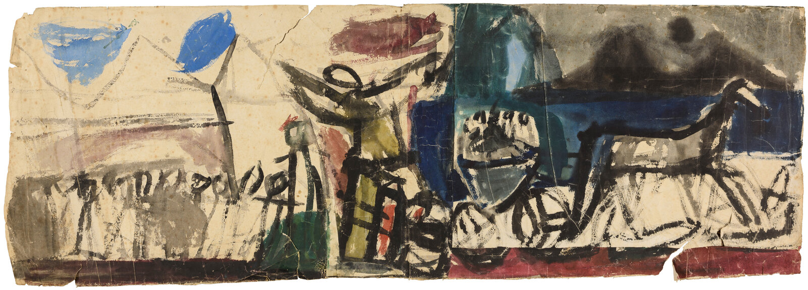 Wand der Angeklagten