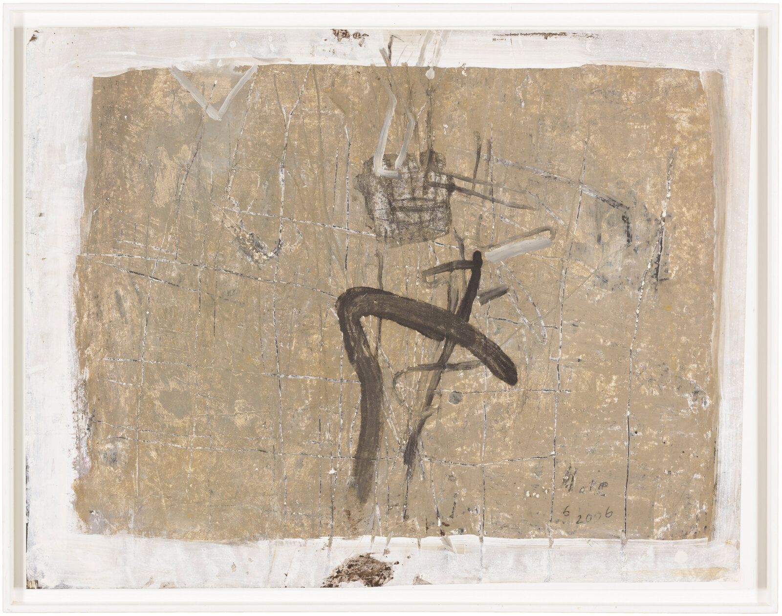 Palettenbild im Rahmen