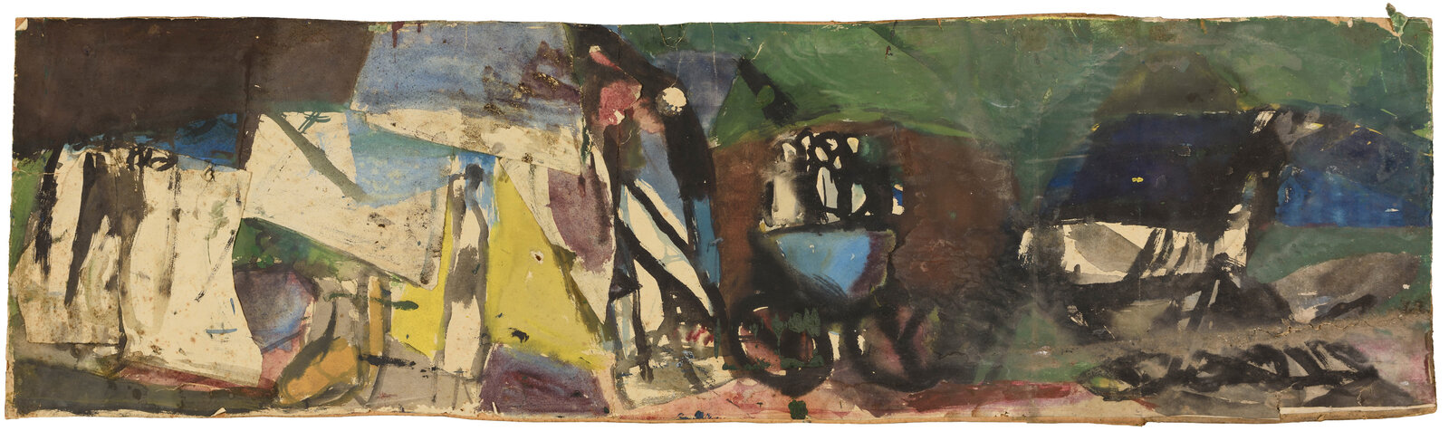 Wand der Angeklagten