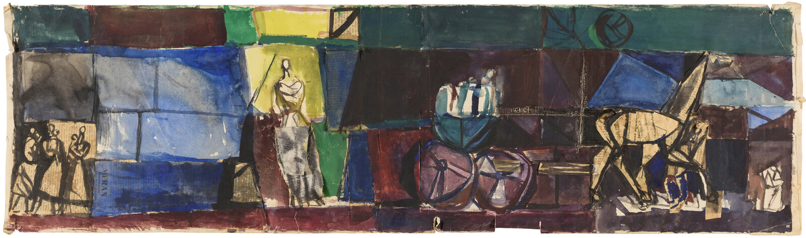 Wand der Angeklagten