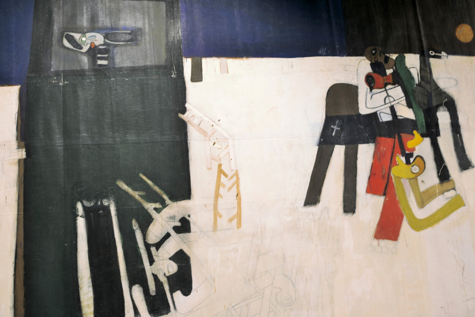 Parzival Entwurf Tapisserie