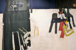 Parzival Entwurf Tapisserie