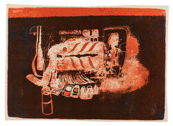 Edition 002  |  1. Lithografie mit Hilfe Riko Debenjaks aus Ljubljana