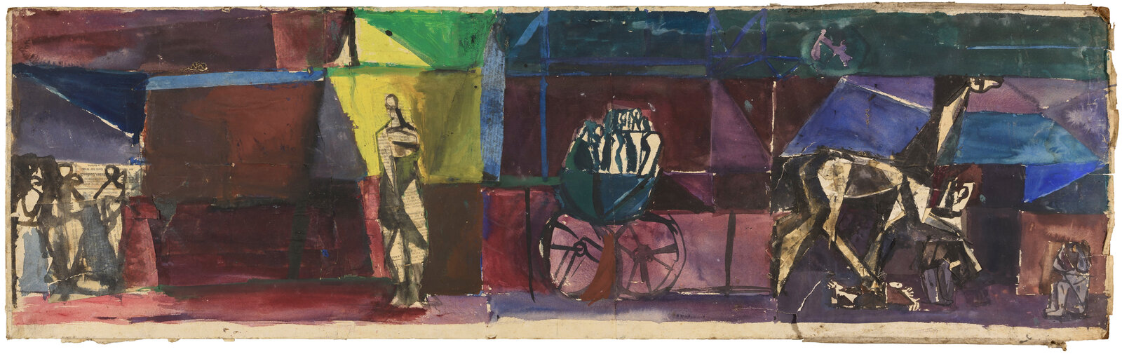 Wand der Angeklagten