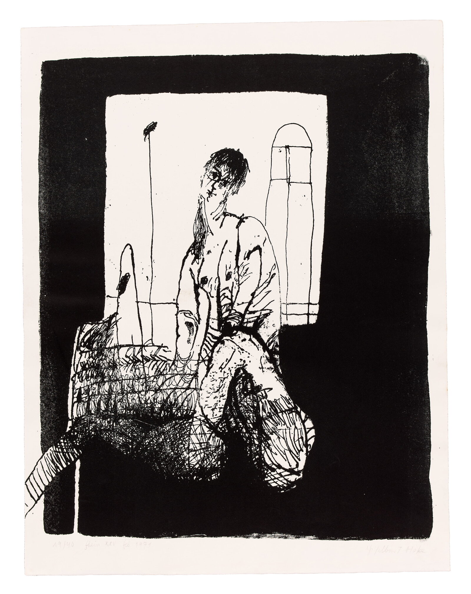 Edition 30  |  Grete im Turm Stein XV