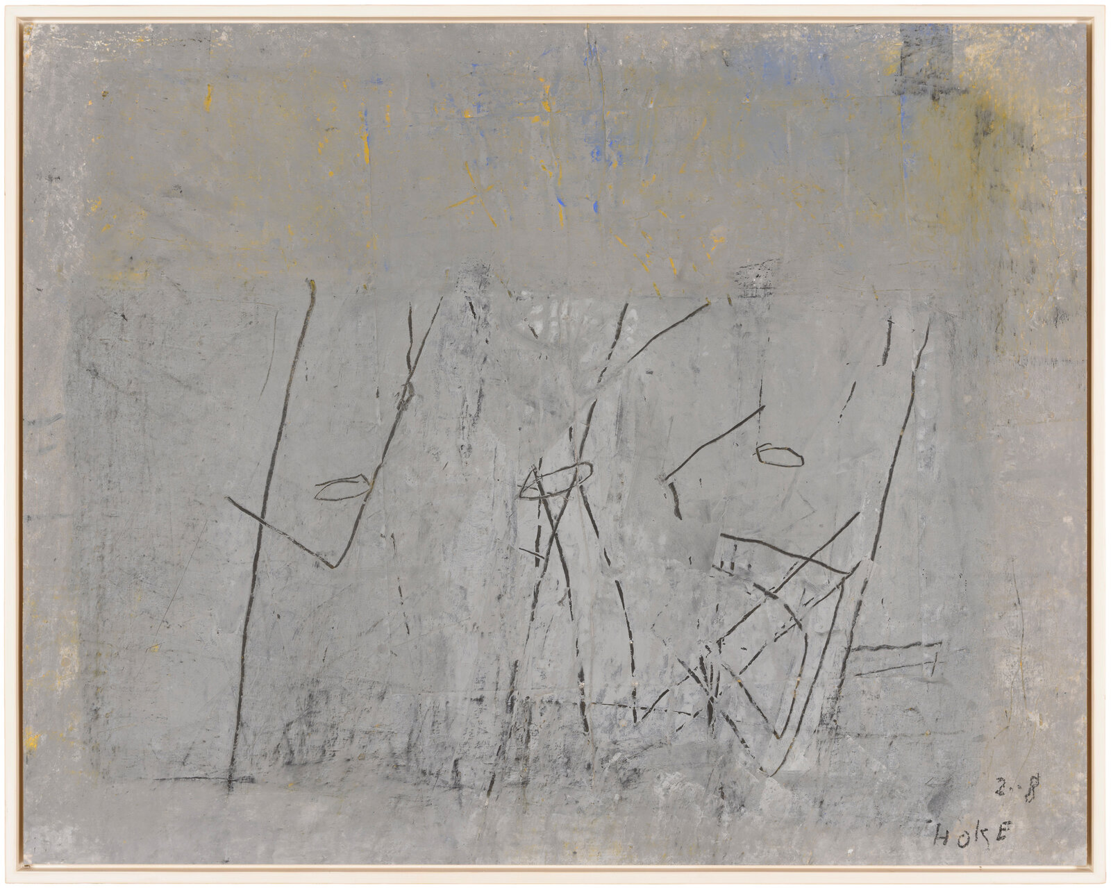 Palettenbild im Rahmen